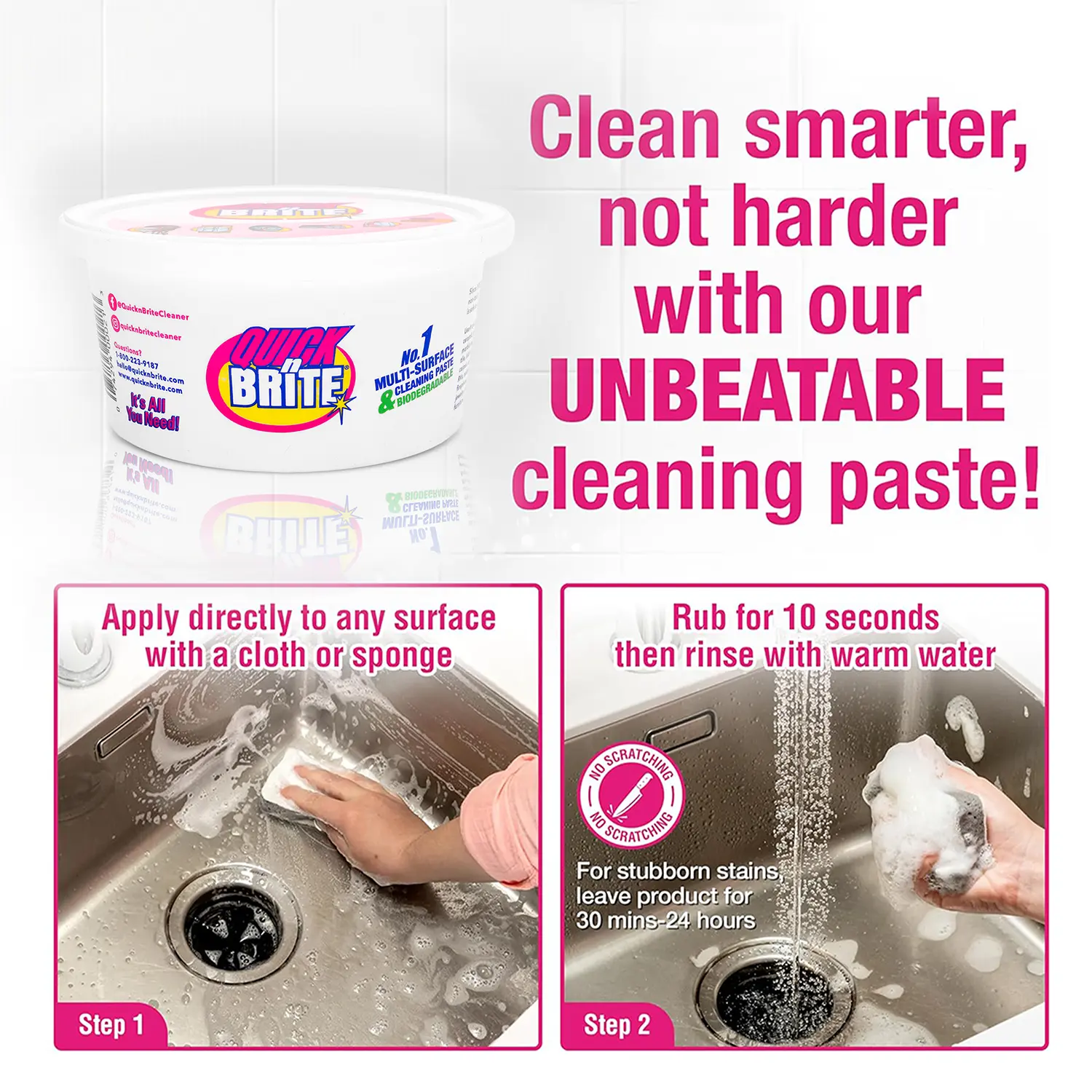 Cleaning Paste how to use